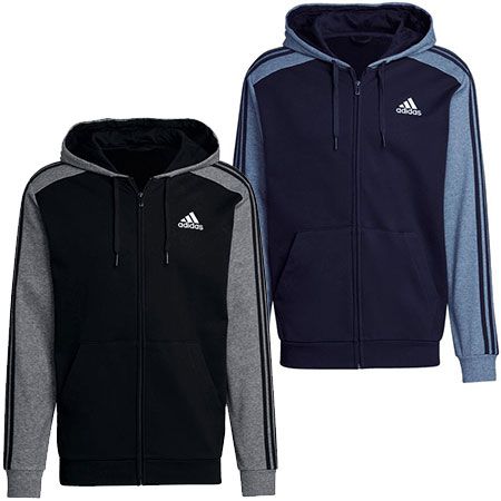 adidas Essentials French Terry Kapuzenjacke in 2 Farben für je 34,99€ (statt 44€)