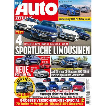 26 Ausgaben Auto Zeitung für 106,80€ + Prämie 100€ Amazon Gutschein