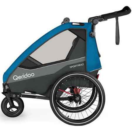 Qeridoo Sportrex 2 Limited Edition Fahrradanhänger für 367,90€ (statt 449€)