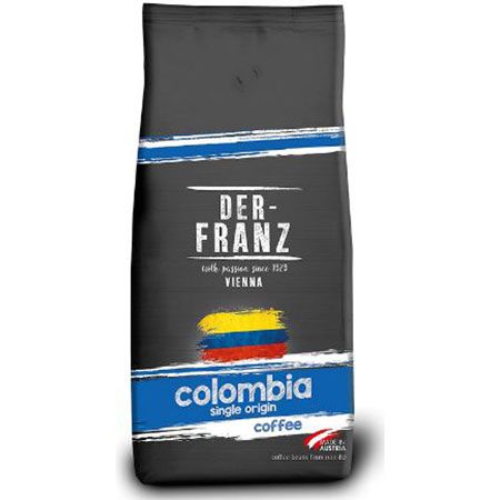 1Kg Der-Franz Colombia Single Origin Bohnenkaffee für 10,59€ (statt 15€)