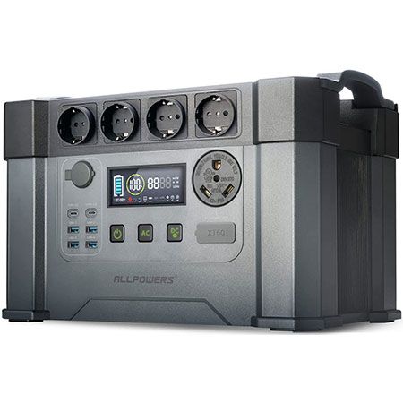 Allpowers S2000 Pro Powerstation mit 1500Wh &#038; 2.400 Watt für 999,99€ (statt 1.399€)