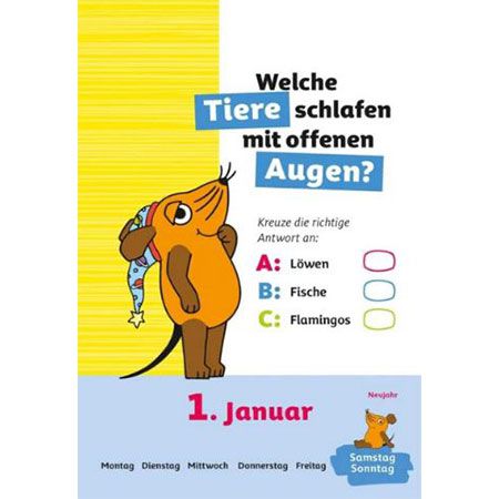 Frag doch mal ... die Maus: Tageskalender 2023 für 6,99€ (statt 9€)   Prime