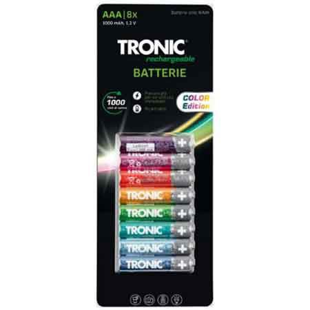 8er Pack Tronic Ready 2 Use Ni MH Akku AA/AAA ab 5,99€ zzgl. Versand