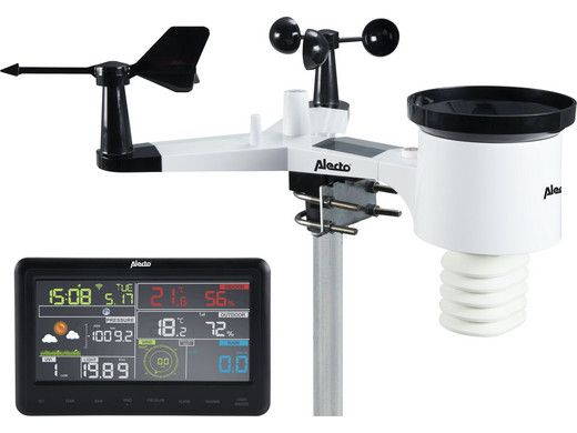 Alecto WS 5500 WLAN Wetterstation mit App für 154,95€ (statt 222€)