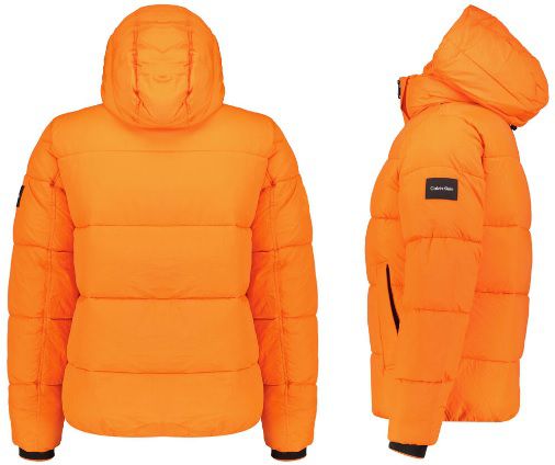 Calvin Klein Steppjacke in Orange für 164,94€ (statt 200€)