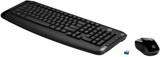 HP Wireless 300 Tastatur und Maus Set ab 19,99€ (statt 30€)
