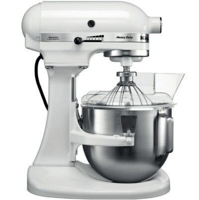 Kitchenaid Heavy Duty 5KPM5 Küchenmaschine in Weiß für 359€ (statt 399€)