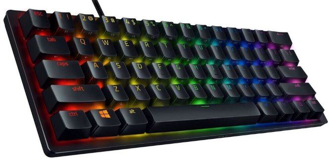 Razer Huntsman 60% mechanische Gaming Tastatur für 82,19€ (statt 100€)