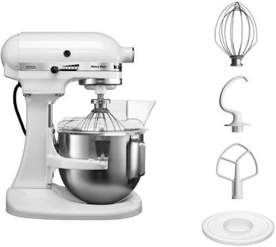 Kitchenaid Heavy Duty 5KPM5 Küchenmaschine in Weiß für 359€ (statt 399€)