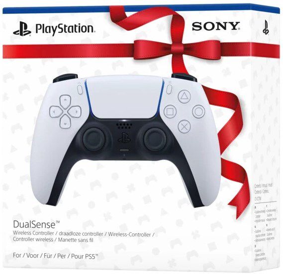 Sony PlayStation DualSense Wireless Controller   Wrapped Variante in Weiß für 49,99€ (statt 64€)