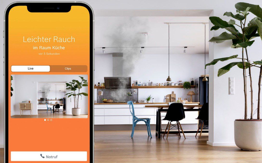 BOSCH Smart Home Twinguard Rauchwarnmelder in Weiß für 88,99€ (statt 100€)