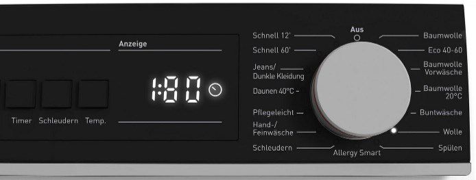 Sharp ES NFB814CWA DE Waschmaschine mit EEK A (A bis G) ab 299€ (statt 389€)