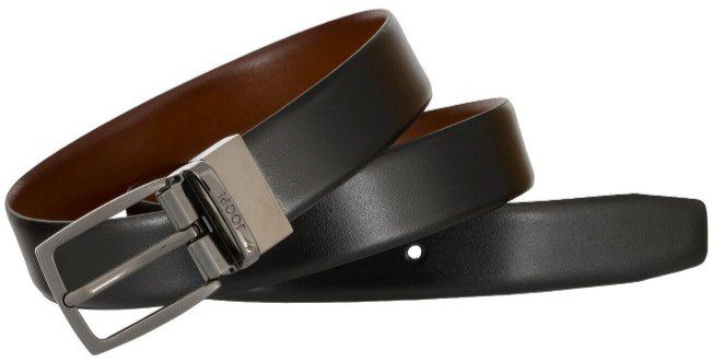 Joop! Coll.Belt Gürtel in Schwarz Cognac für 42,40€ (statt 53€)