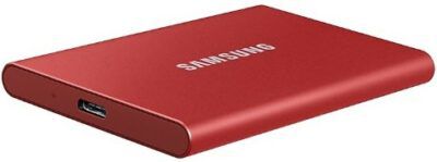 Samsung T7 Portable SSD mit 500GB in Rot ab 64,89€ (statt 66€) +7€ Gutschein