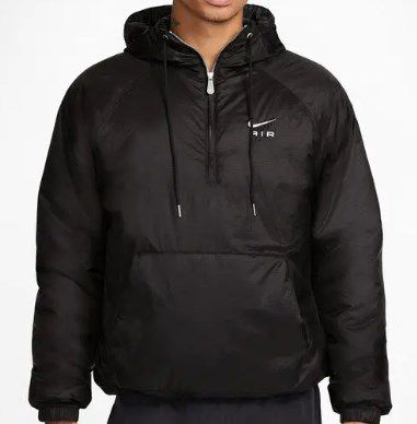 Nike Sportswear Air 1/2 Zip Winterized Jacket in Schwarz für 127,99€ (statt 160€)