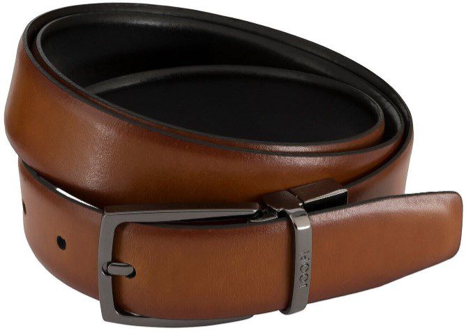 Joop! Coll.Belt Gürtel in Schwarz Cognac für 42,40€ (statt 53€)