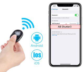 Smartphone & Kamera Stativ mit Bluetooth Auslöser für 8,99€ (statt 17,99€)