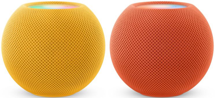 Apple Homepod mini in Gelb, Blau oder Orange für 79€ (statt 92€)