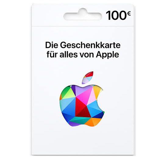 100€ Apple Gift Card kaufen + 10€ Amazon Aktionsguthaben geschenkt