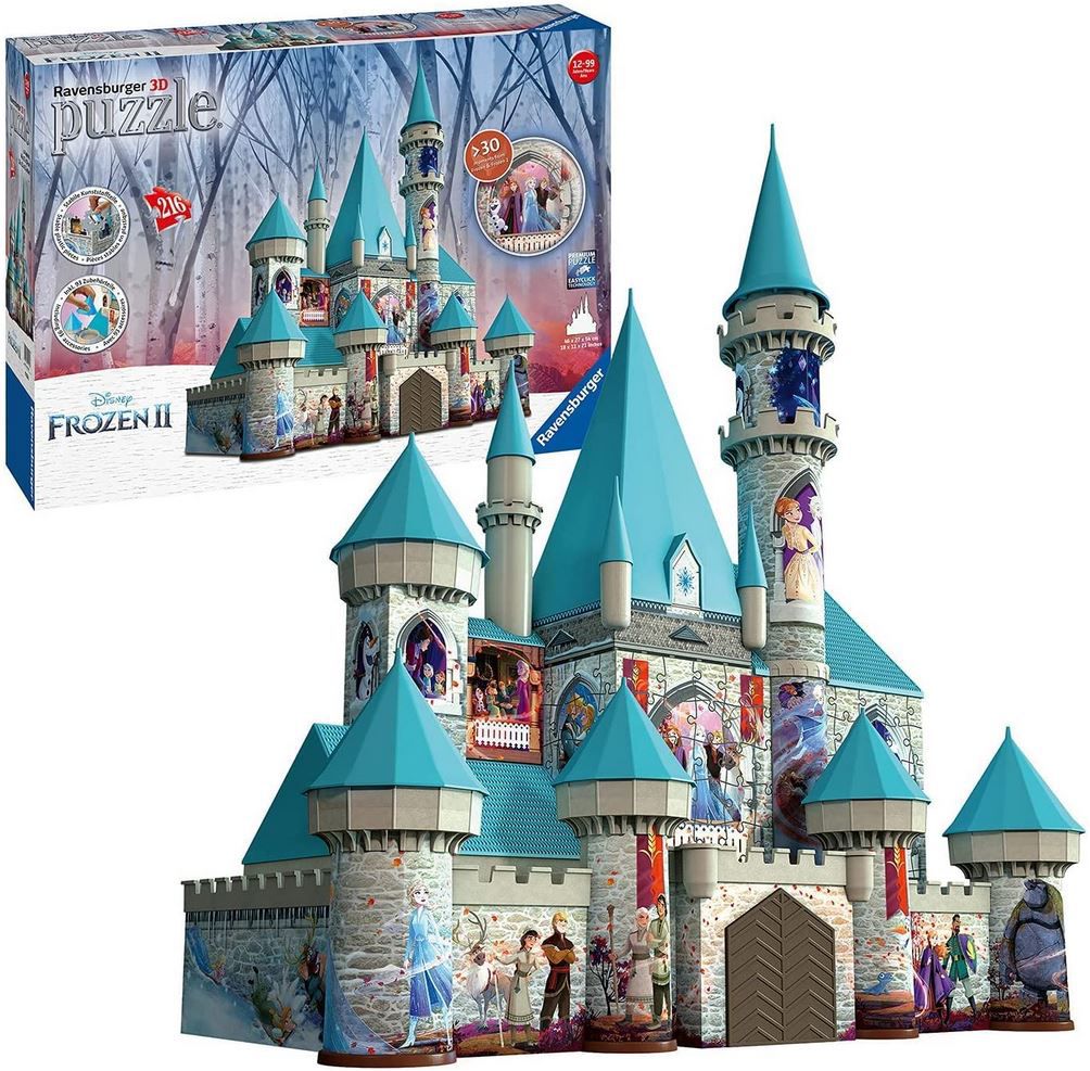 Ravensburger 11156 Disney Frozen 2 Schloss 3D Puzzle für 26€ (statt 46€)   Prime