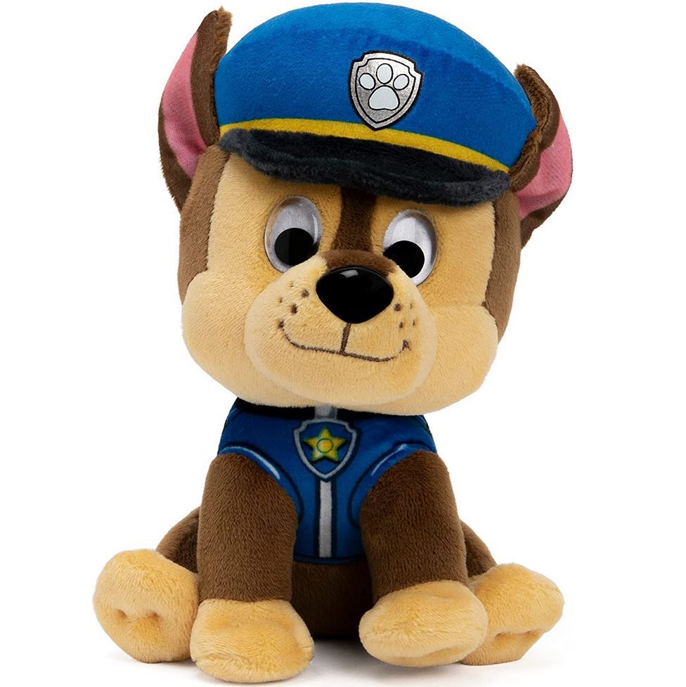 Paw Patrol Chase Plüschfigur mit 15 cm für 7€ (statt 12€)   Prime