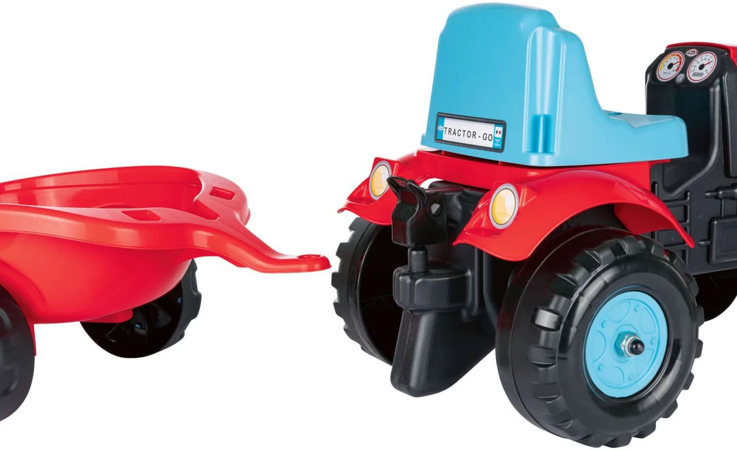 Falk Traktor Go! mit Anhänger für Kinder für 39,94€ (statt 51€)