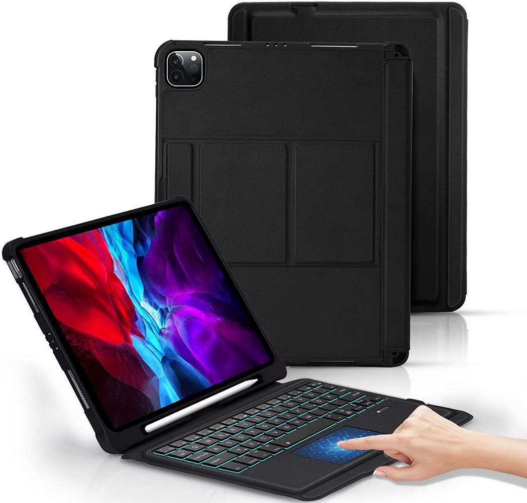 Seagtigau Tastatur mit Hülle für iPad Air 4/5 + Pro 11 für 35,40€ (statt 59€)