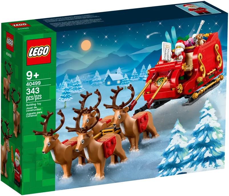 LEGO 40499 Schlitten des Weihnachtsmanns für 43,49€ (statt 60€)