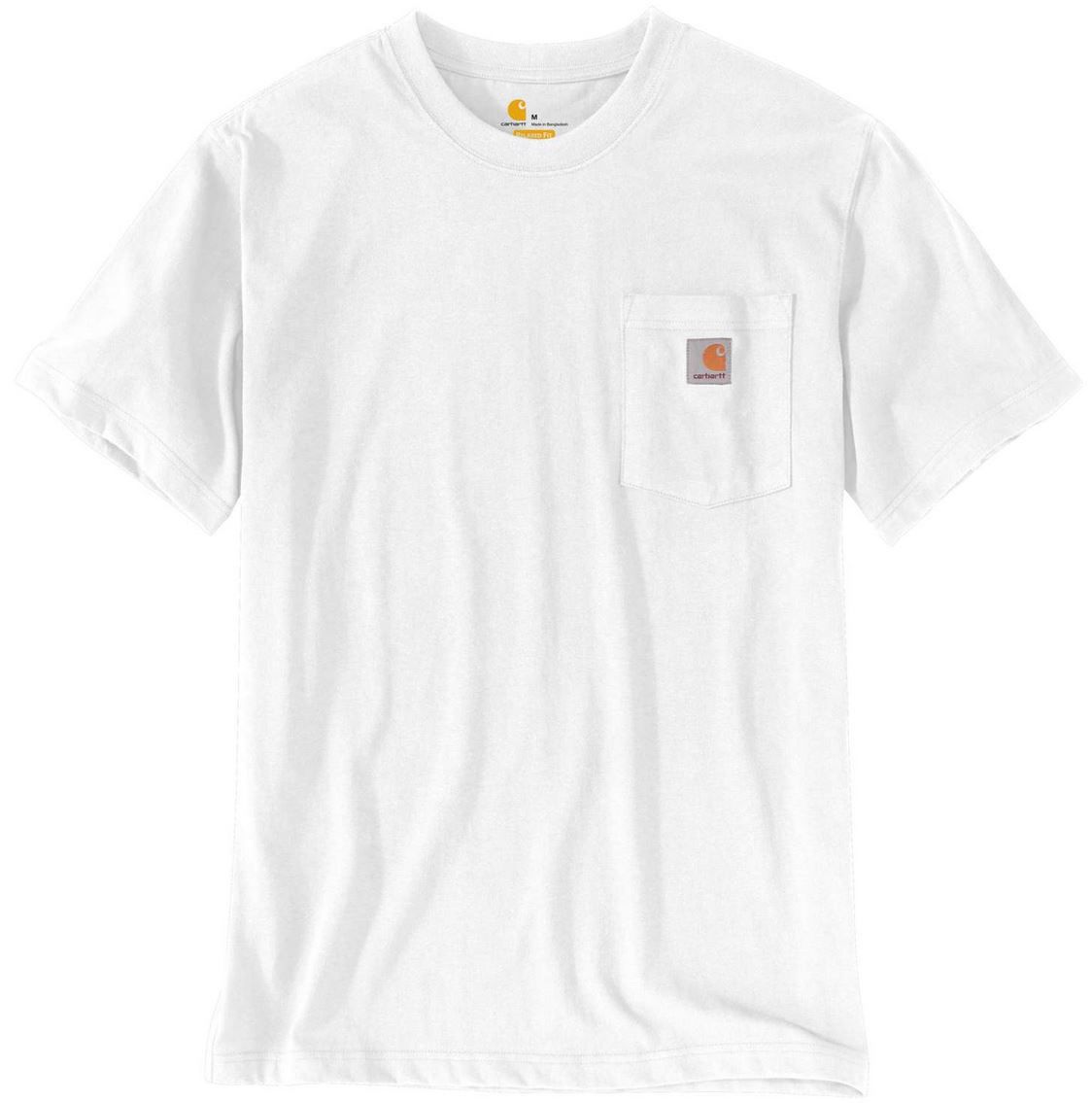 Carhartt Workwear Pocket T Shirt in Weiß für 13,95€ (statt 18€)   Prime