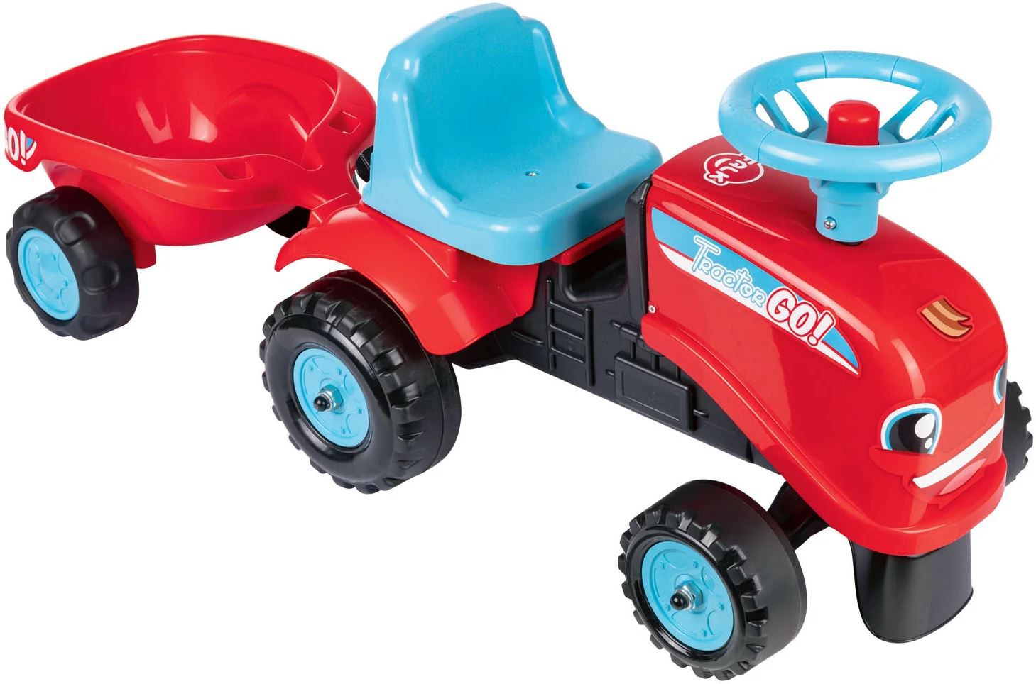 Falk Traktor Go! mit Anhänger für Kinder für 39,94€ (statt 51€)