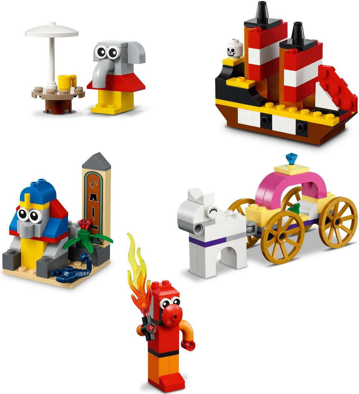LEGO 11021 90 Jahre Spielspaß Konstruktionsspielsteine, 1.100 tlg. ab 22€ (statt 34€)