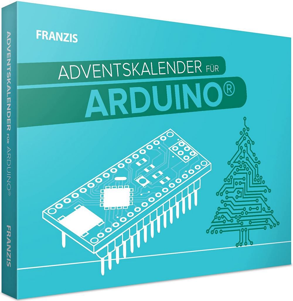 Franzis Arduino Adventskalender inkl. 56 seitigem Handbuch für 12,58€ (statt 26€)   Prime