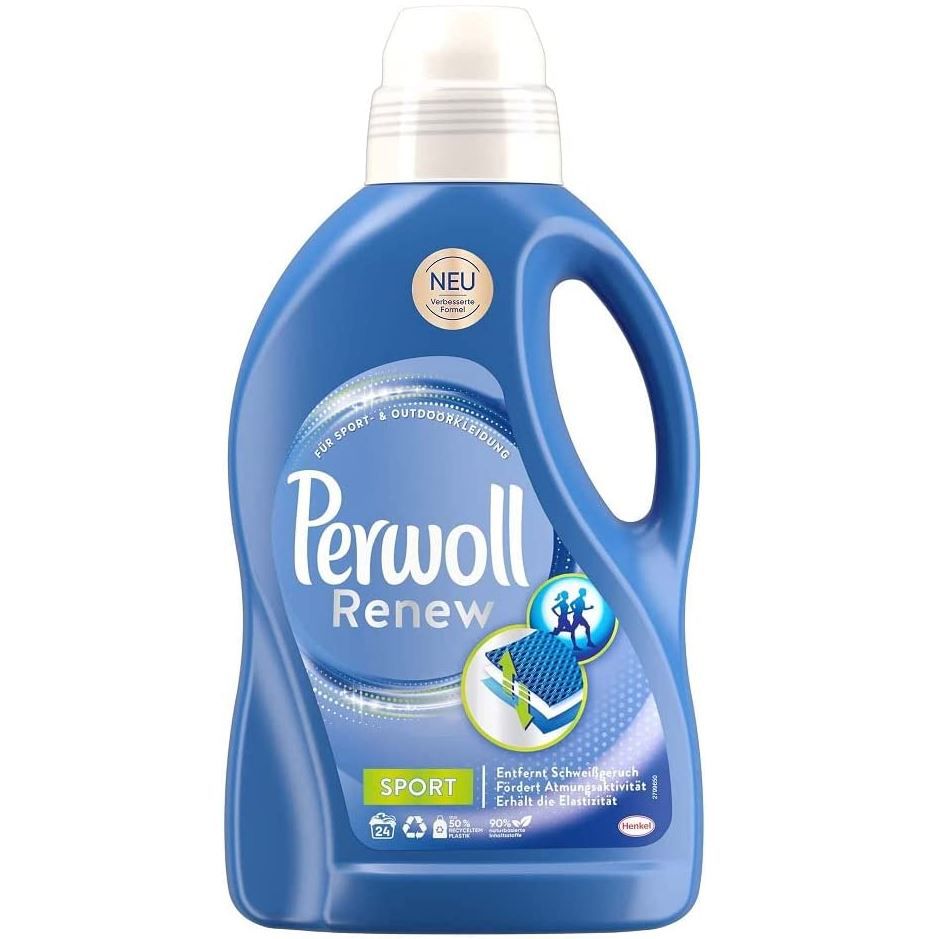 4x Perwoll Renew Sport Flüssigwaschmittel, 24WL ab 11,67€ (statt 16€)   Prime