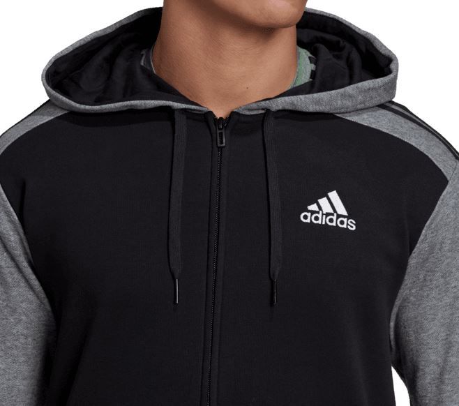 adidas Essentials French Terry Kapuzenjacke in 2 Farben für je 34,99€ (statt 44€)