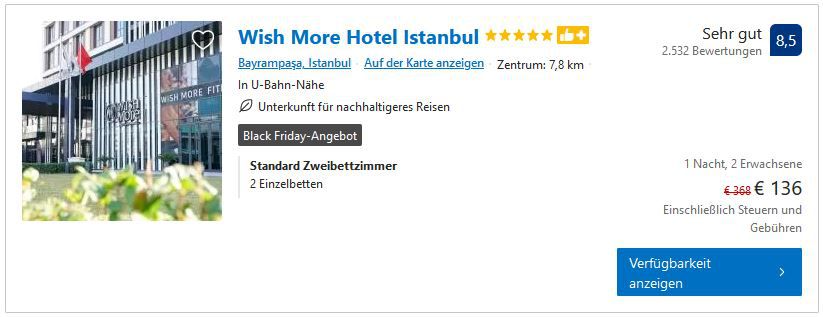 Booking.com: 30% Rabatt auf Aufenthalte + extra Ersparnisse bei Mietwagen