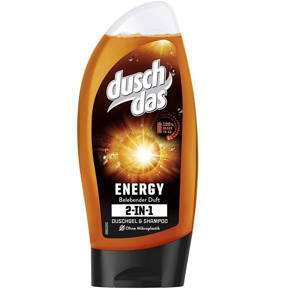 6er Pack Duschdas Energy Duschgel & Shampoo für 5,56€ (statt 8€)   Prime Sparabo