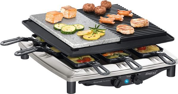 Steba RC 4 Plus Deluxe Chrom Raclette für 125,99€ (statt 150€)