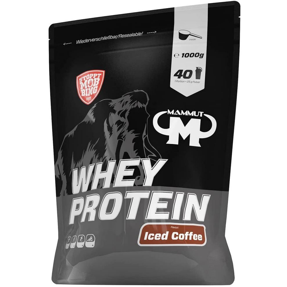 1Kg Mammut Nutrition Whey Protein, Iced Coffee für 19,98€ (statt 35€)   Prime