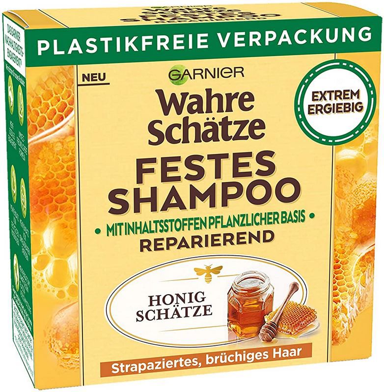Garnier Wahre Schätze Festes Shampoo mit Bienenwachs, 60g ab 3,12€ (statt 5€)   Prime Sparabo