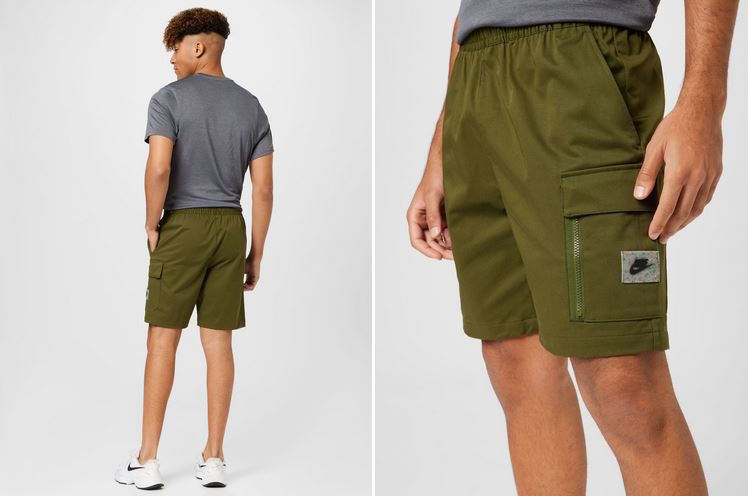 Nike Sportswear Webshorts in Oliv für 37,90€ (statt 48€)