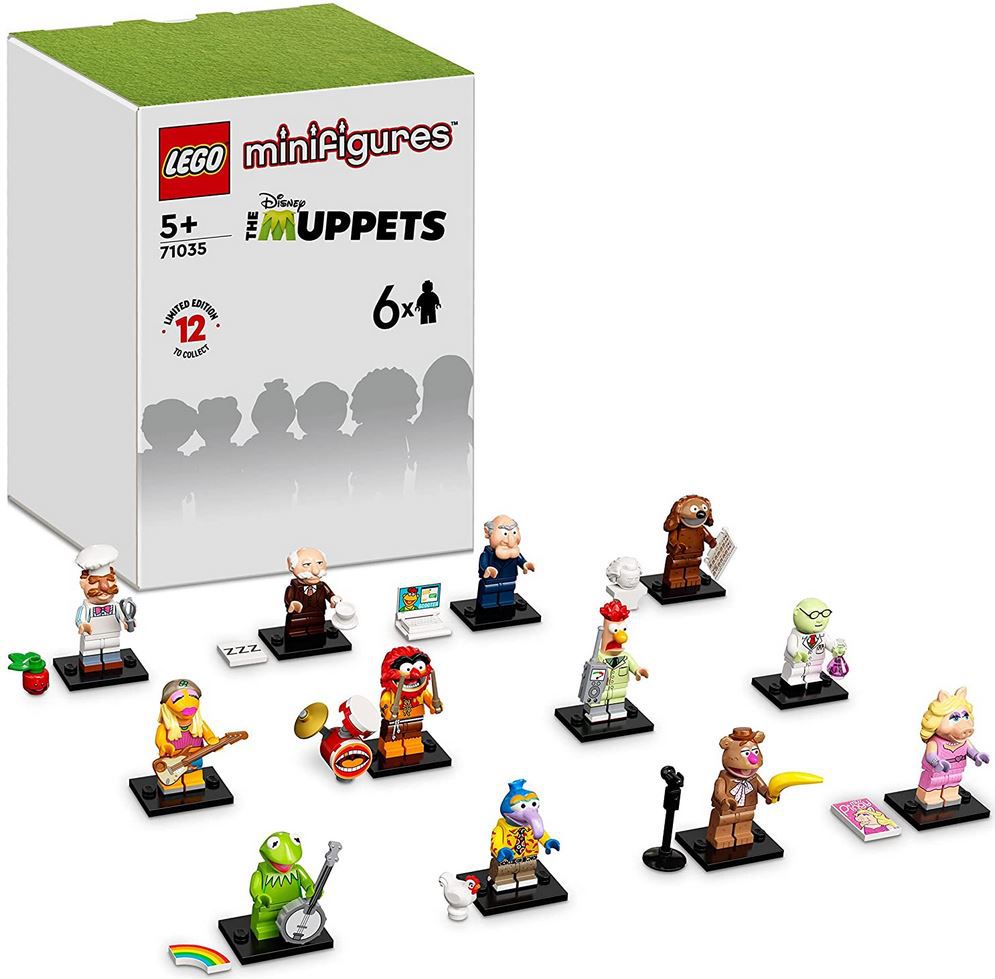 LEGO 71035 Die Muppets Minifiguren, 6er Pack für 19,99€ (statt 26€)   Prime