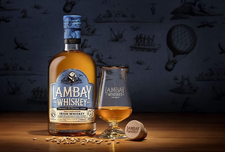 Lambay Irish Whiskey in Geschenkverpackung + 2 Probegläser für 28,99€ (statt 33€)   Prime