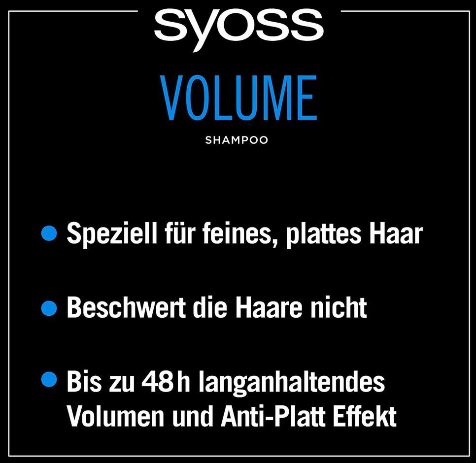 Syoss Shampoo Volume mit Violettem Reis ab 1,79€ (statt 2,29€)