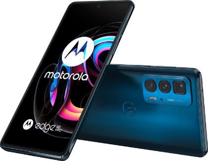 Motorola Edge 20 Pro 5G mit 256GB in Midnight Blue für 399€ (statt 441€)
