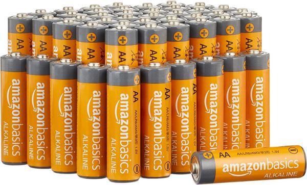48er Pack Amazon Basics AA Alkalibatterien für 13,12€ (statt 16€)