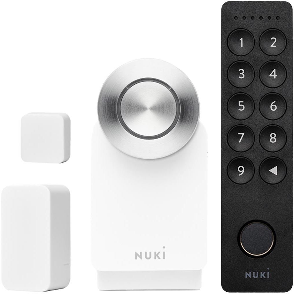 Nuki Smart Lock 3.0 Pro + Keypad 2.0 + Door Sensor für 369,95€ (statt 456€)