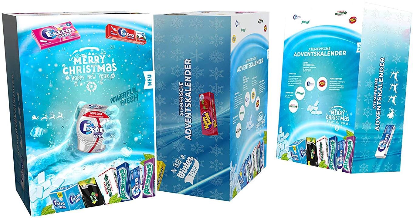 Wrigleys Atemfrische Kaugummi Adventskalender für 23,69€ (statt 29€)   Prime