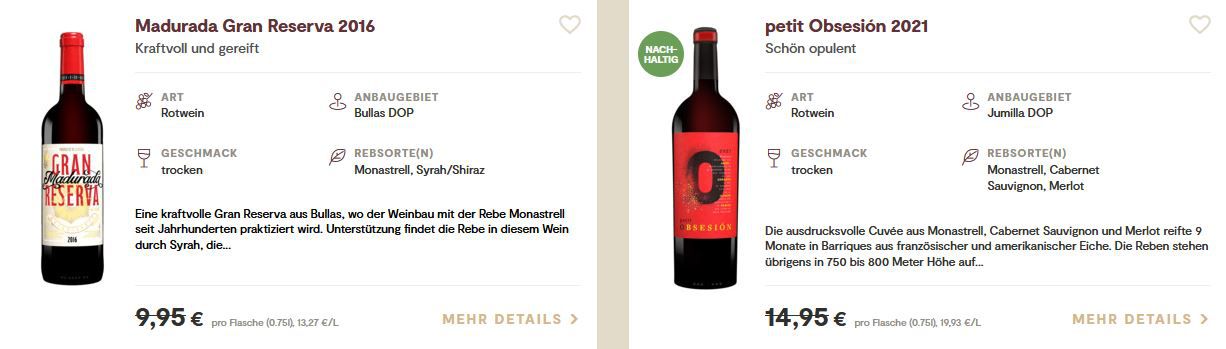 6 Flaschen Rotwein + Gläser Set im Cyber Wine Paket für 35,98€ (statt 67€)