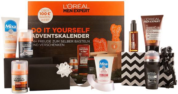 LOréal Men Expert Do it yourself Adventskalender 2022 für 38,95€ (statt 51€)