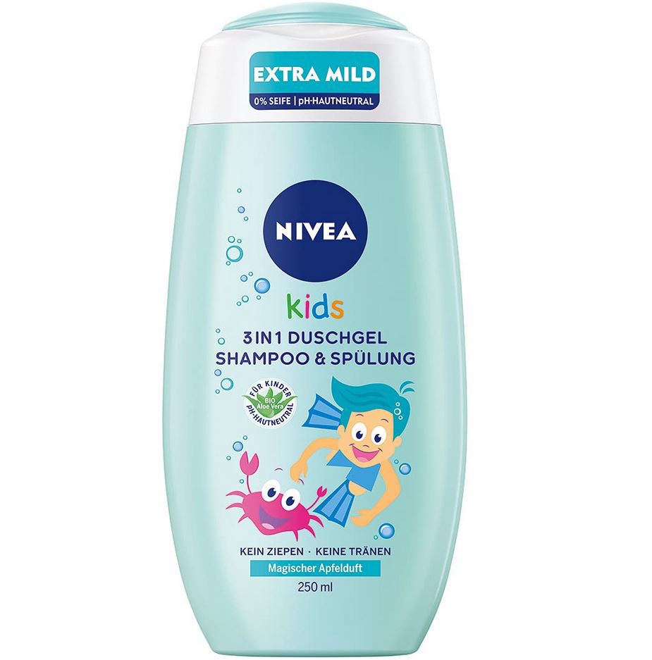 Nivea Kids 3in1 Duschgel ab 1,40€ (statt 2€)   Prime Sparabo